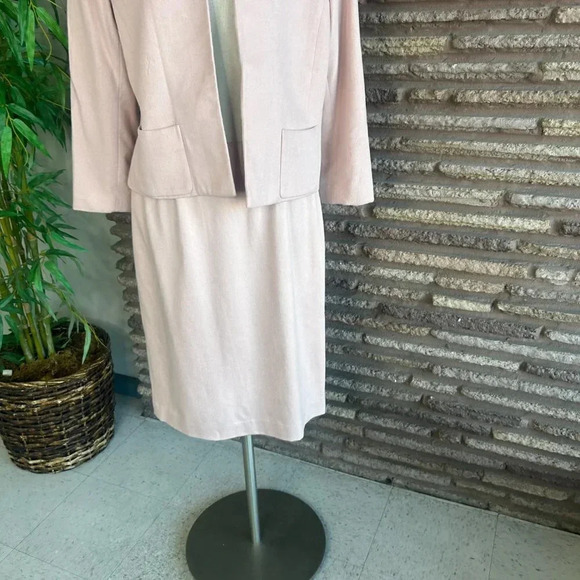 DD Collection Doncaster Rabbit Hair Cashmere Blend Pink Skirt Suit 12 - Picture 12 of 14